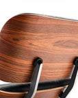 Loungestol_Sort_Laeder_palisander_finish