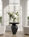 Design sidebord og piedestal velegnet til skønhedssalon, butiksudstilling, frisør og hotel