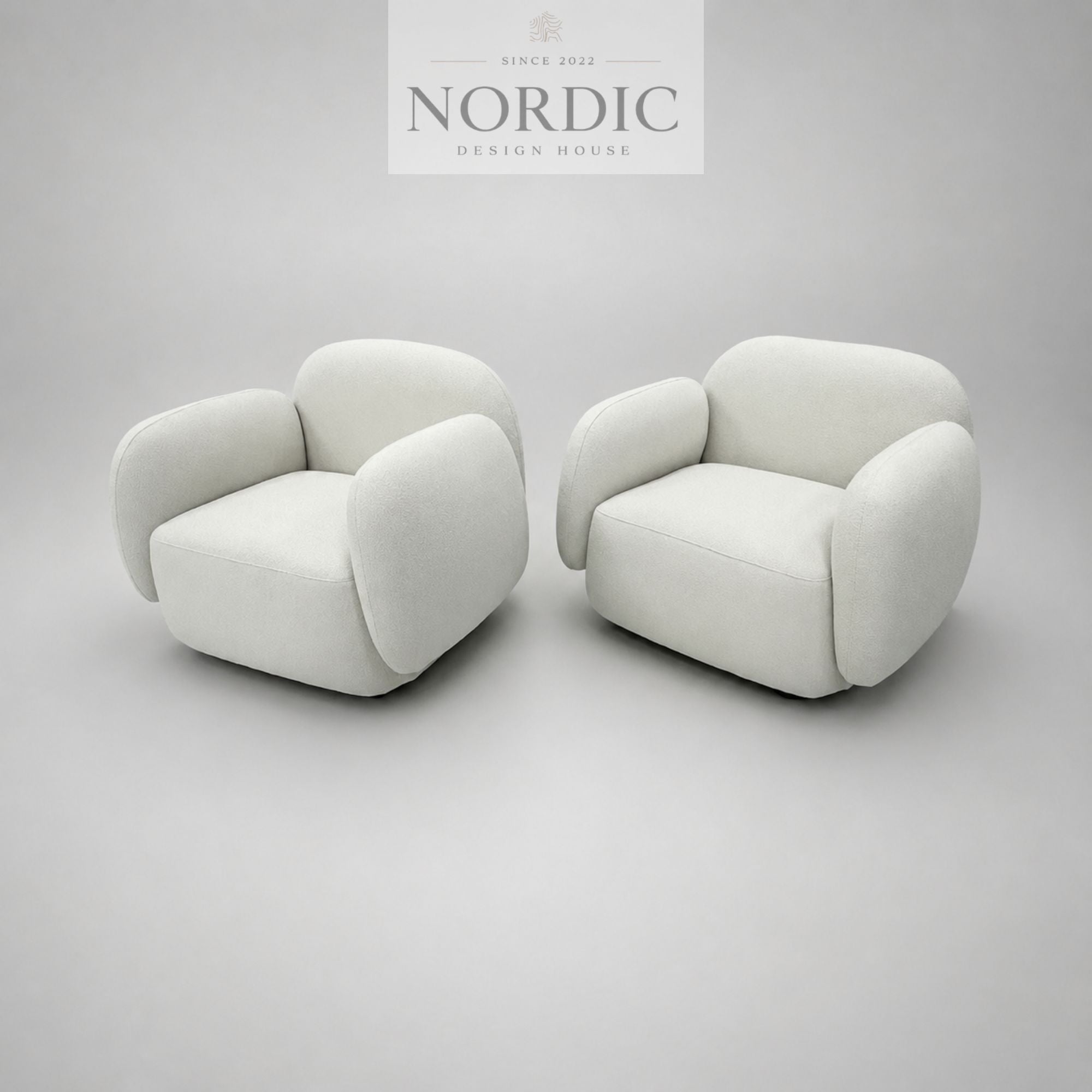Loungestol Signature med skulpturelt design og luksuriøs polstring